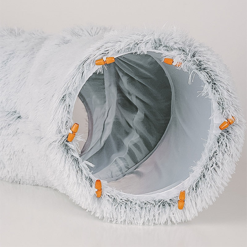 2 In 1 Round Tunnel Cat Beds